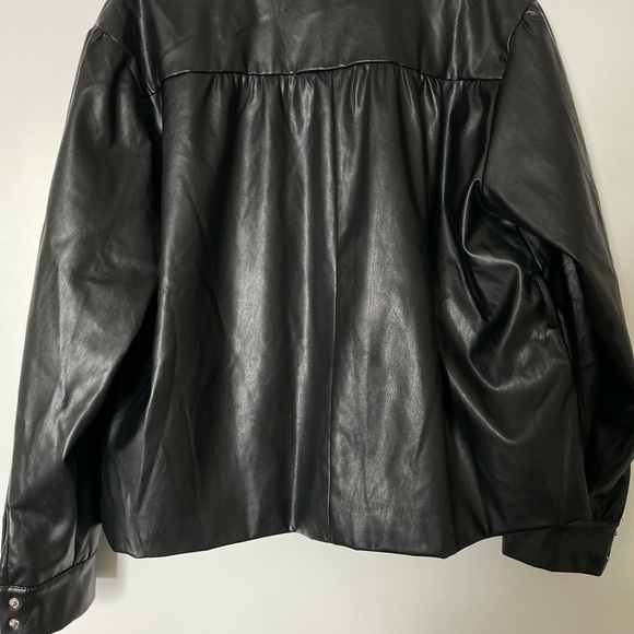 Leather street style jacket - Picture 6 of 7